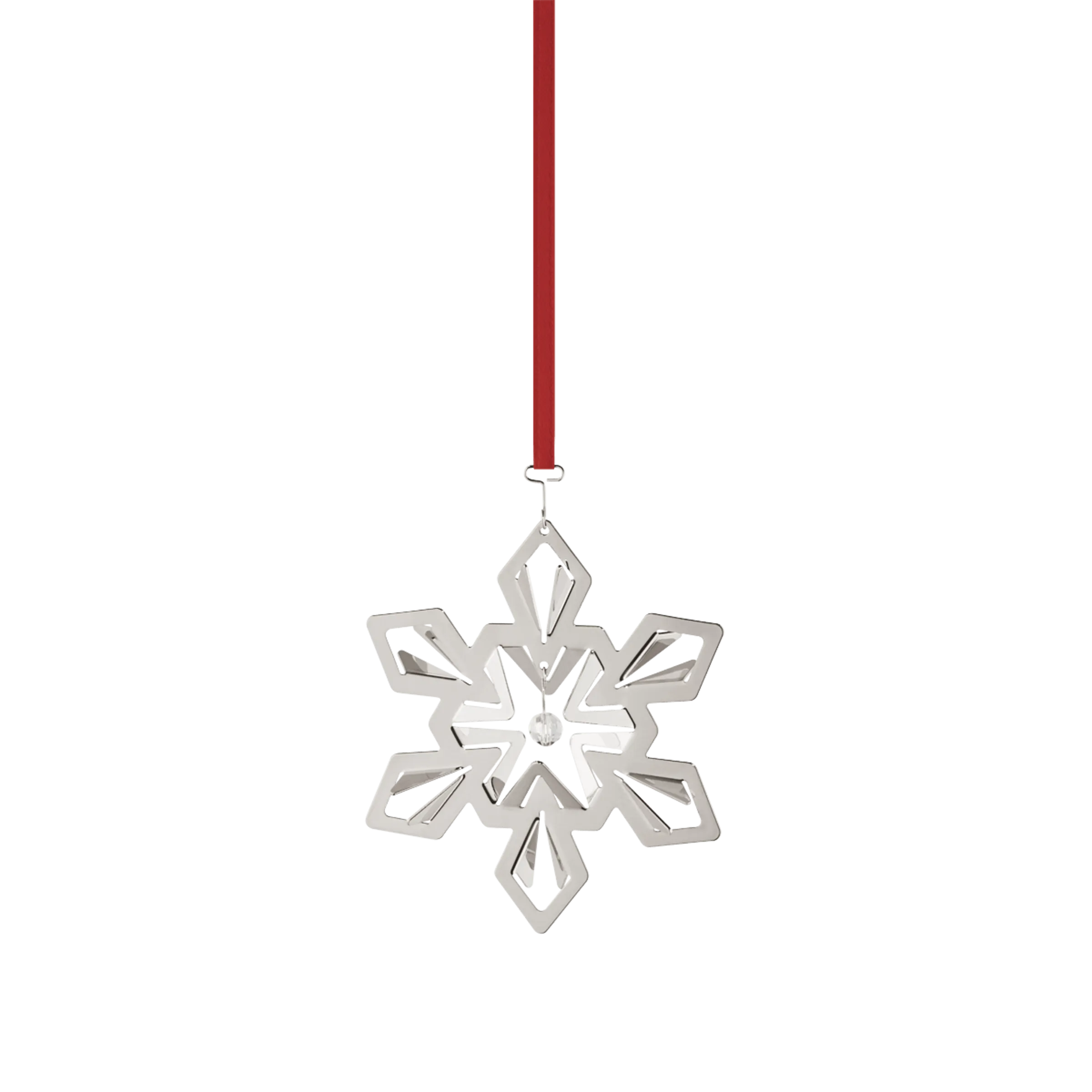 2024 Snowflake Christmas Ornament - Silver - 10020391