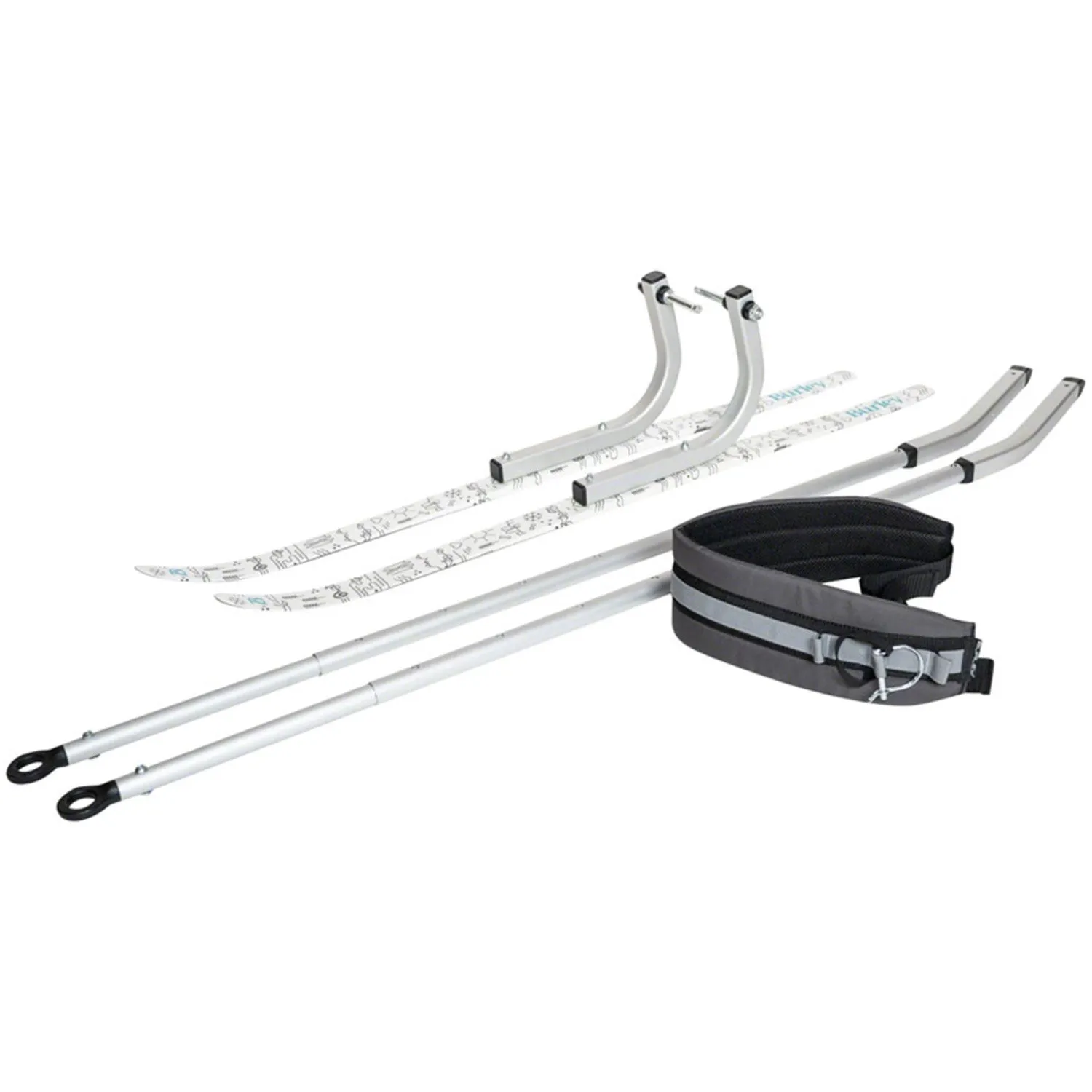 Burley Ski Kit - Arctic White