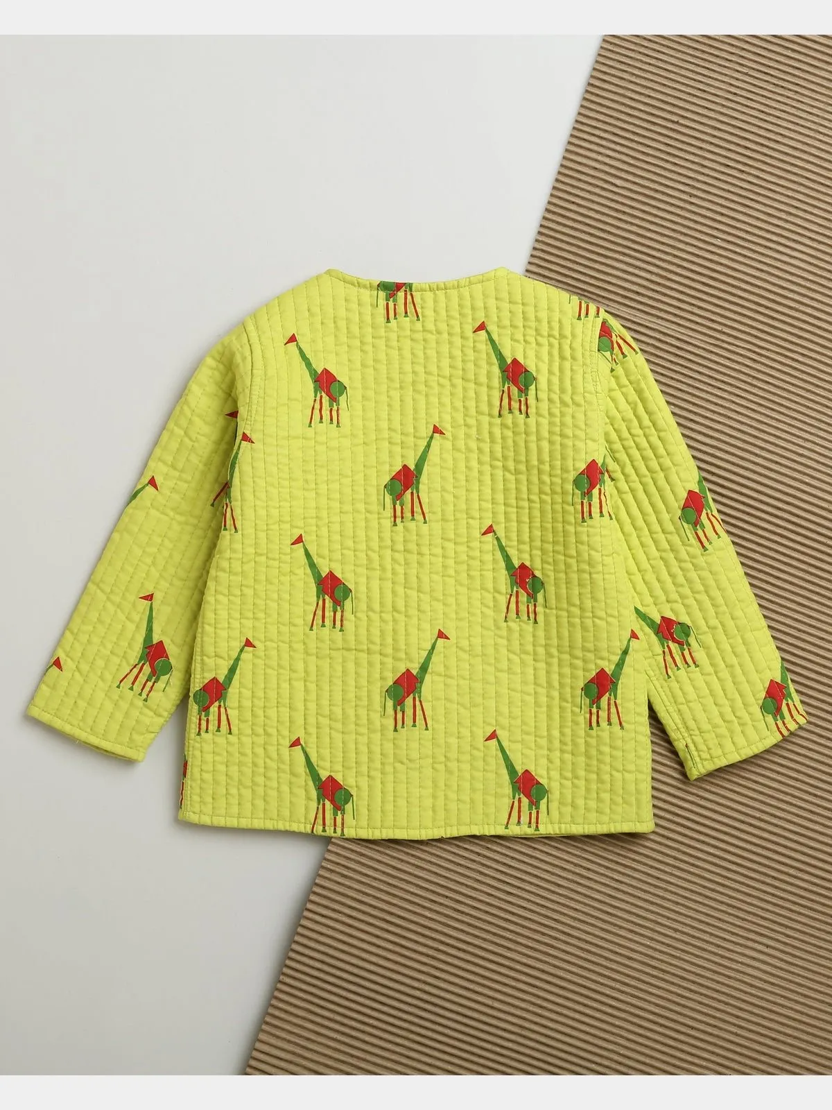 Green Triangle- Reversible Jacket