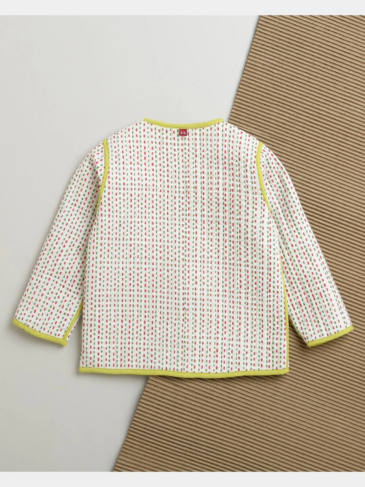 Green Triangle- Reversible Jacket