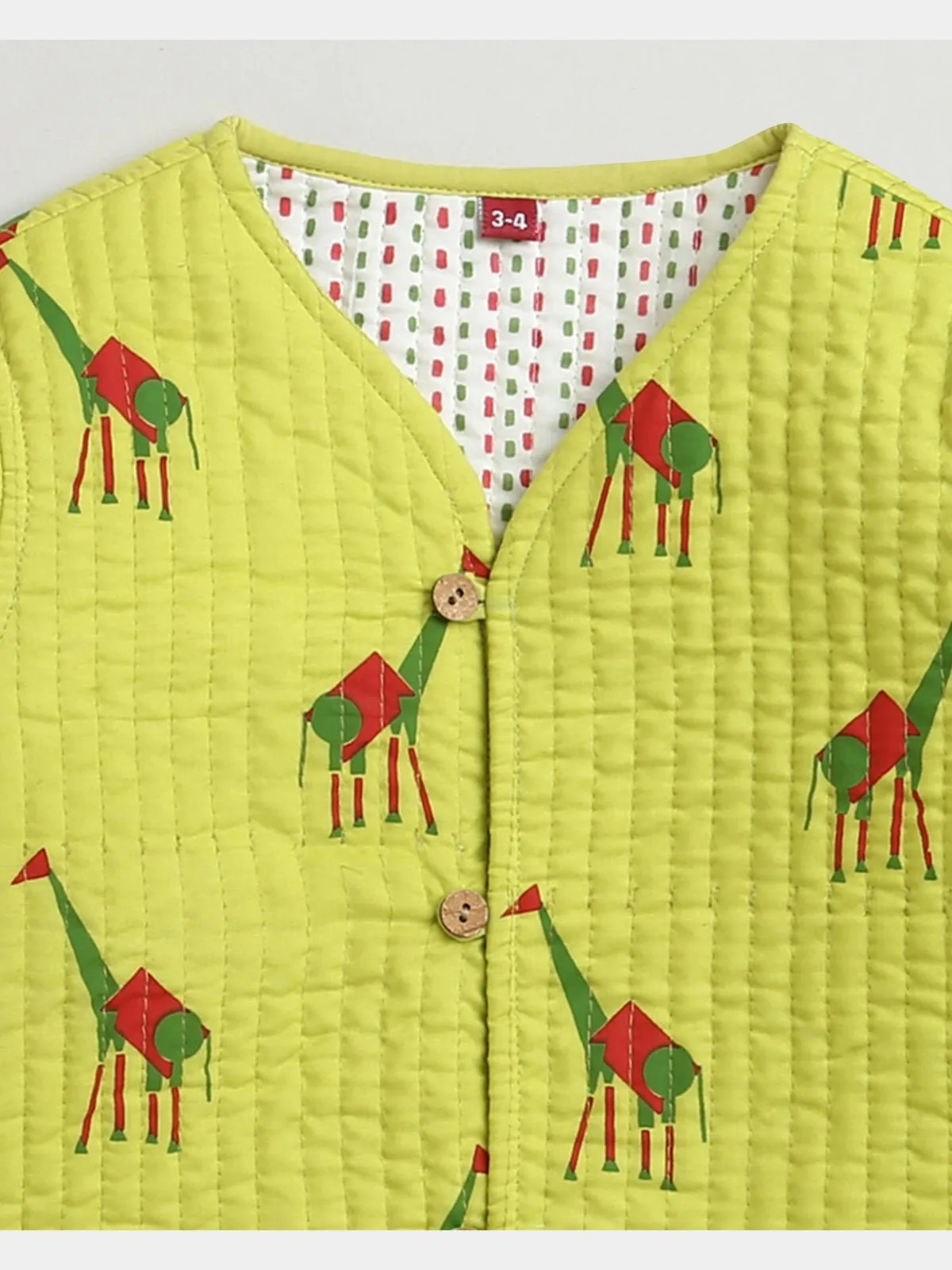 Green Triangle- Reversible Jacket