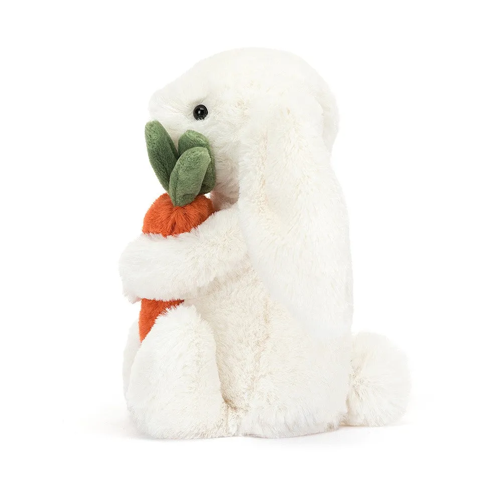 Jellycat Soft Toy Bashful Bunny with Carrot