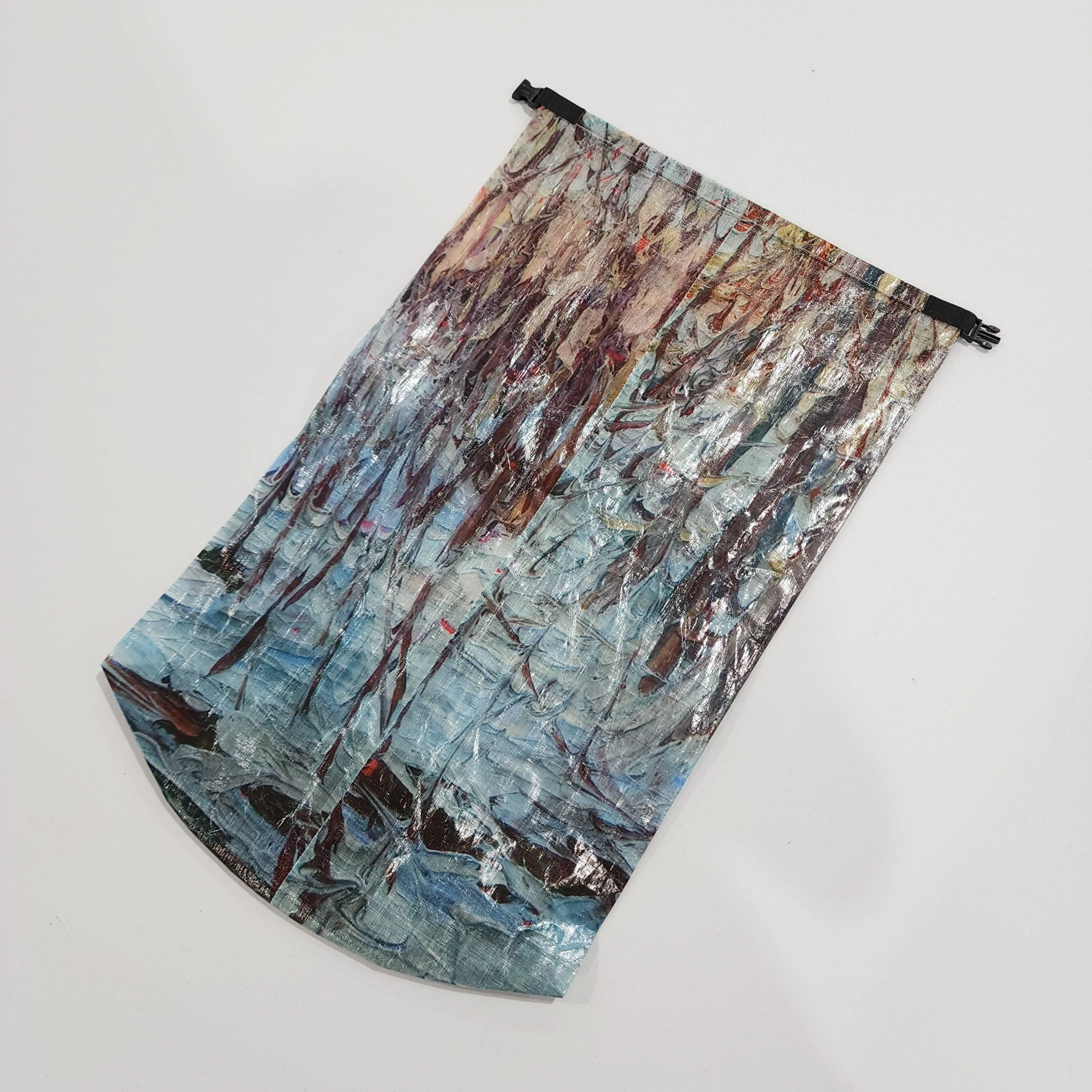 Medium Stuff Sack "Snowy Twilight" - by Charlene Marsh