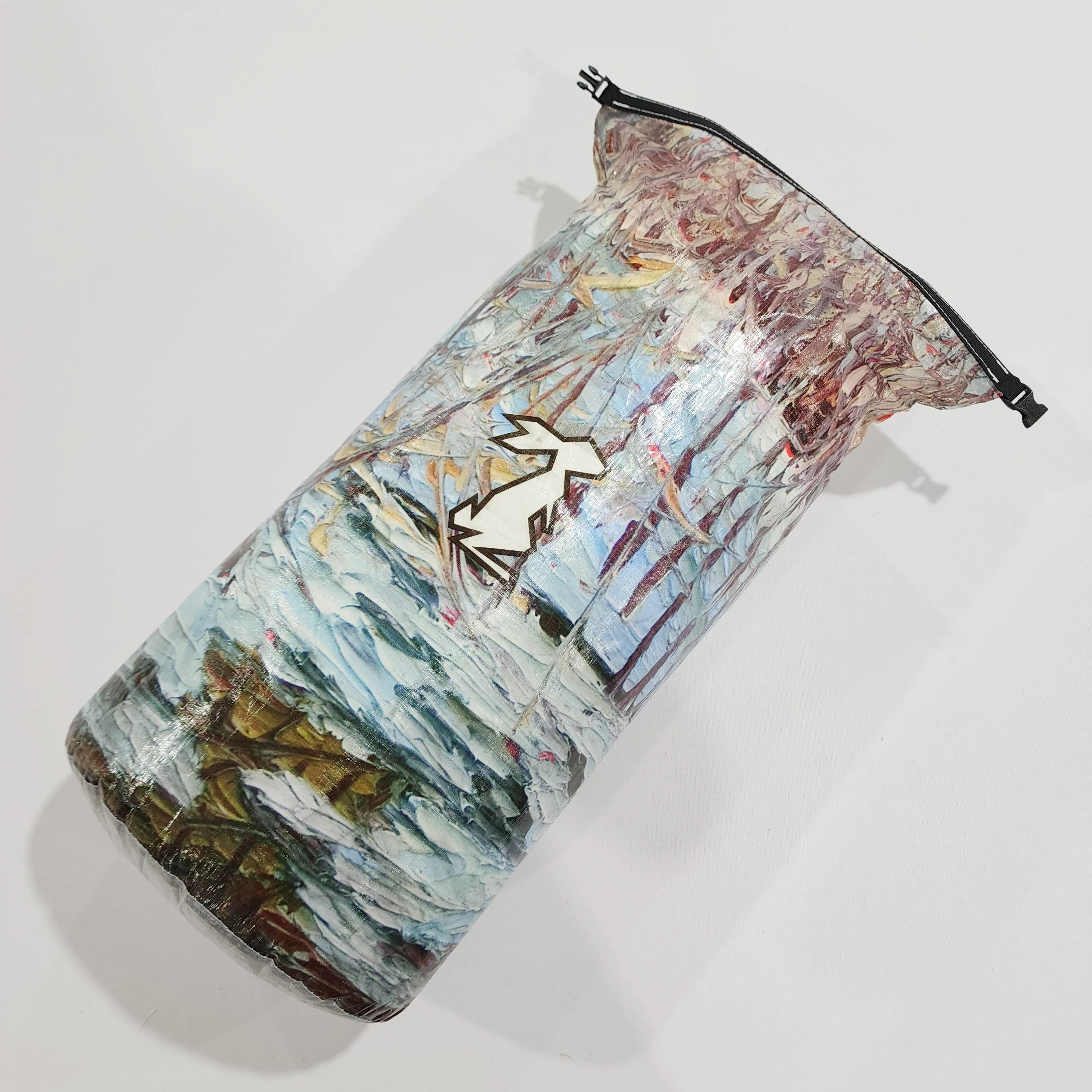 Medium Stuff Sack "Snowy Twilight" - by Charlene Marsh