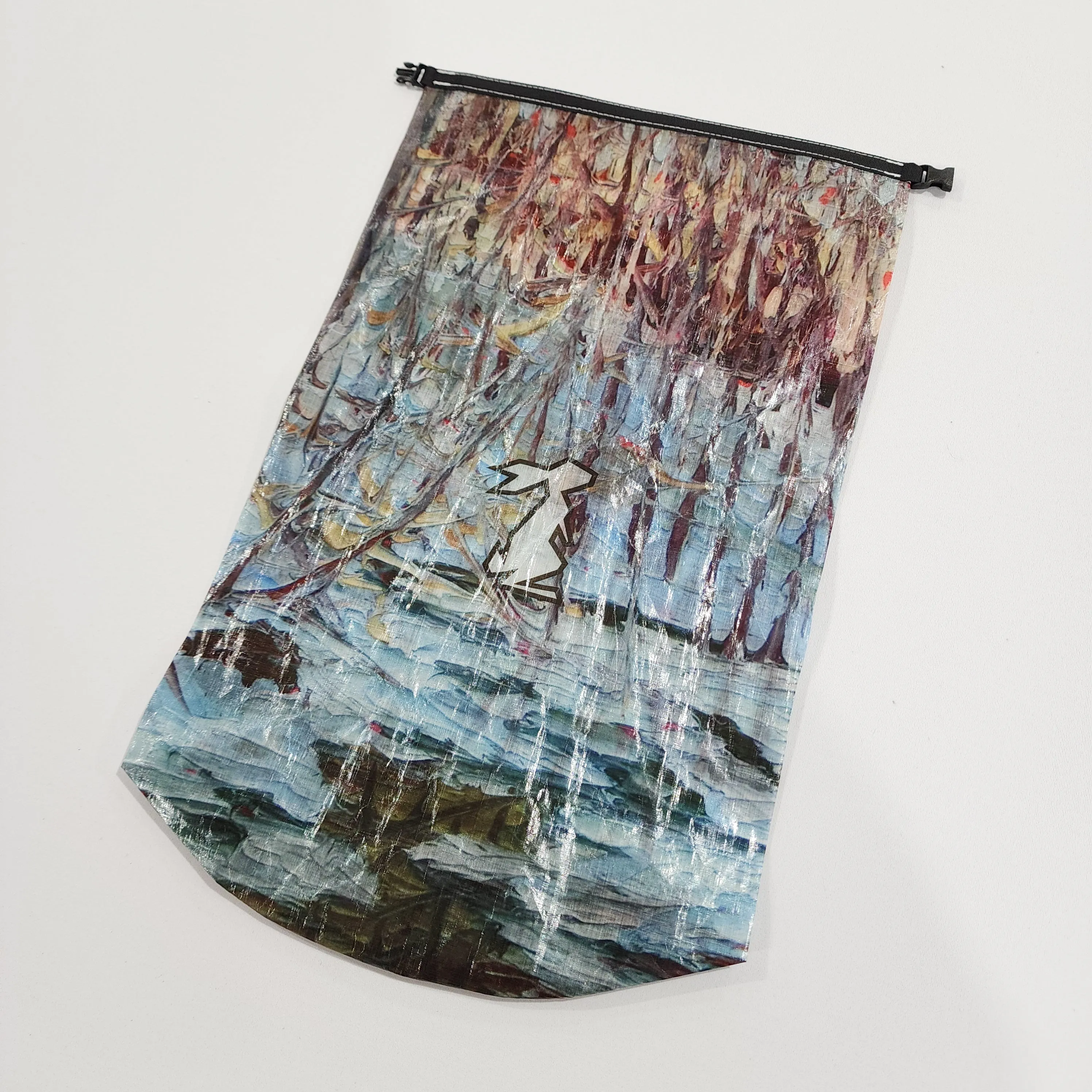Medium Stuff Sack "Snowy Twilight" - by Charlene Marsh