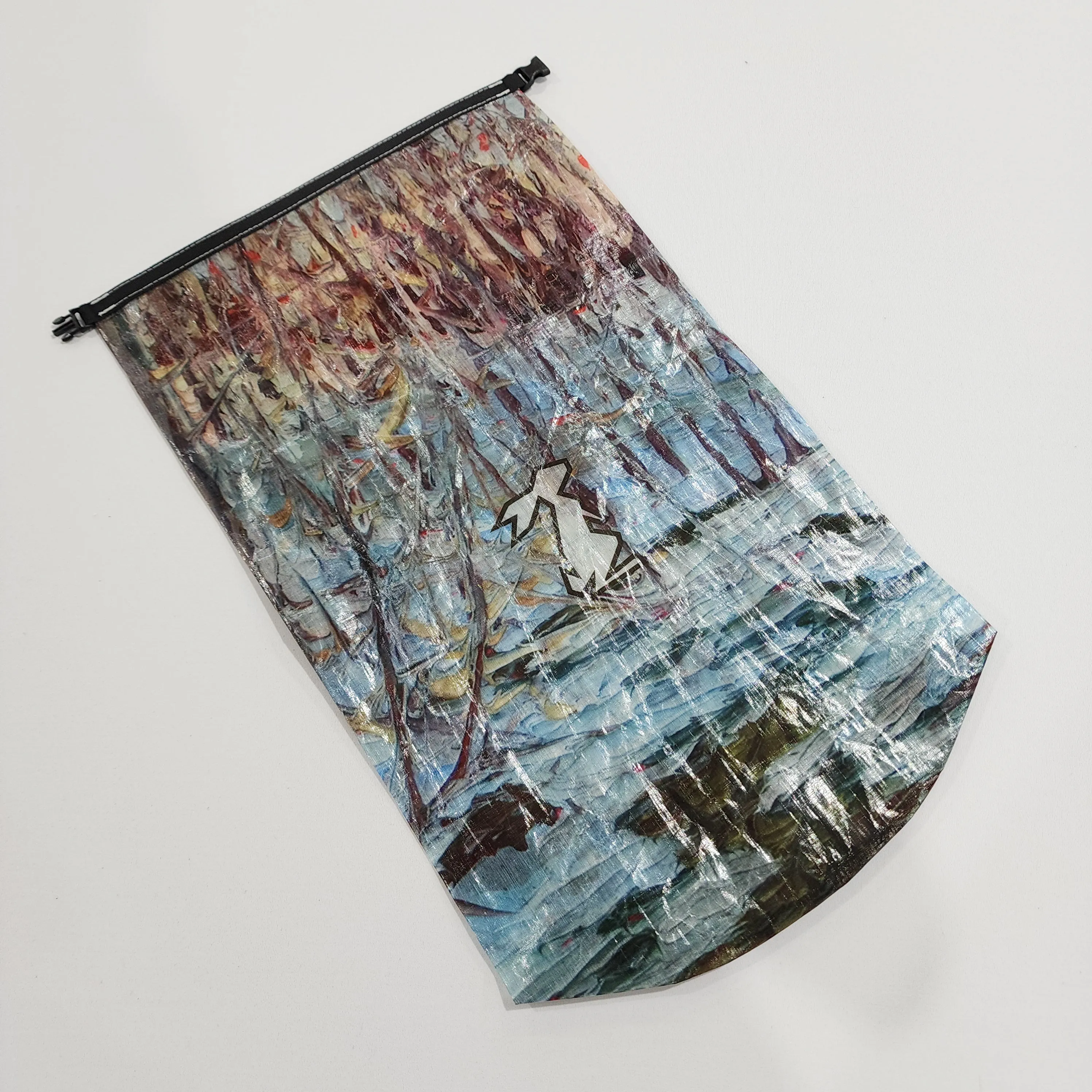 Medium Stuff Sack "Snowy Twilight" - by Charlene Marsh