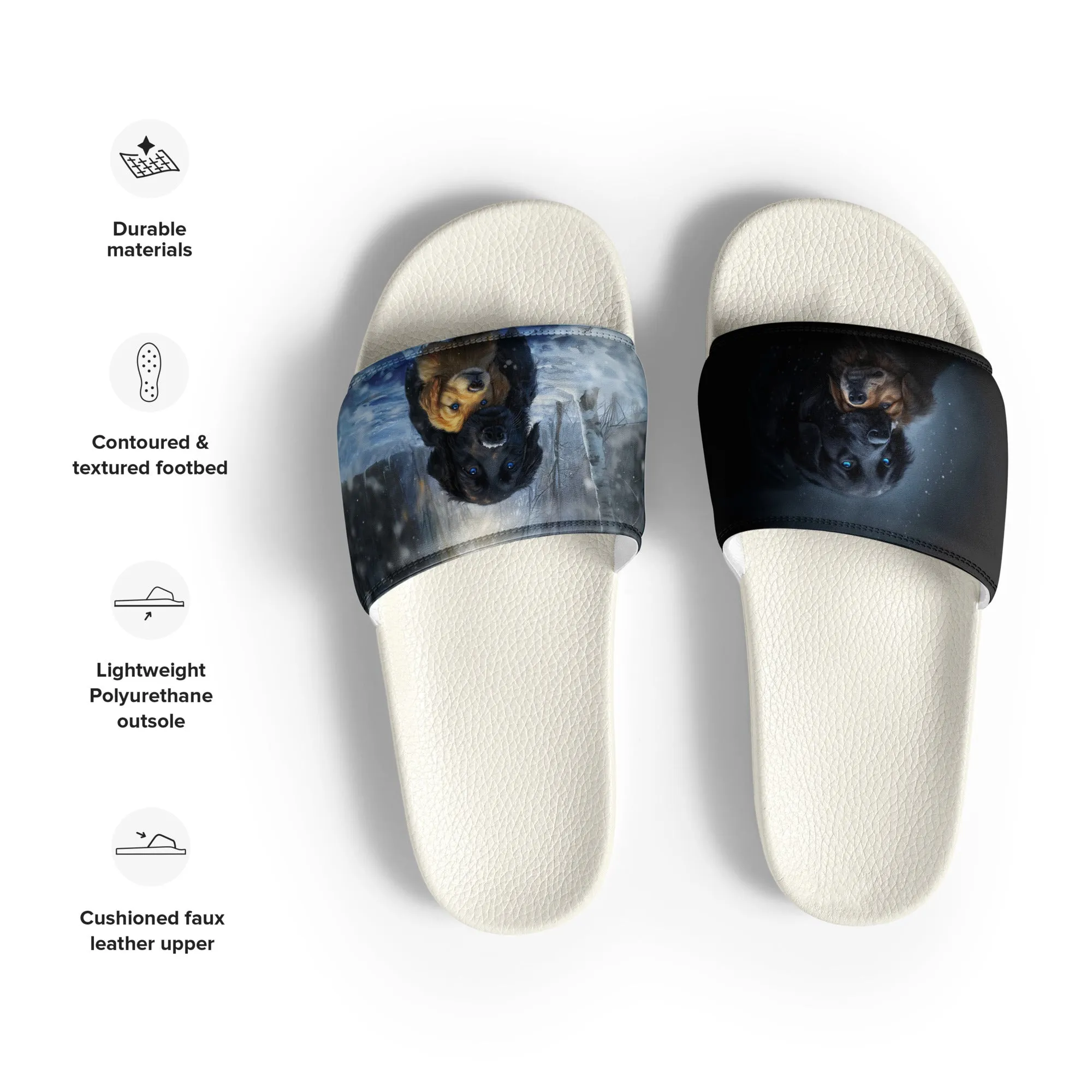 Snowy Embrace Women's slides