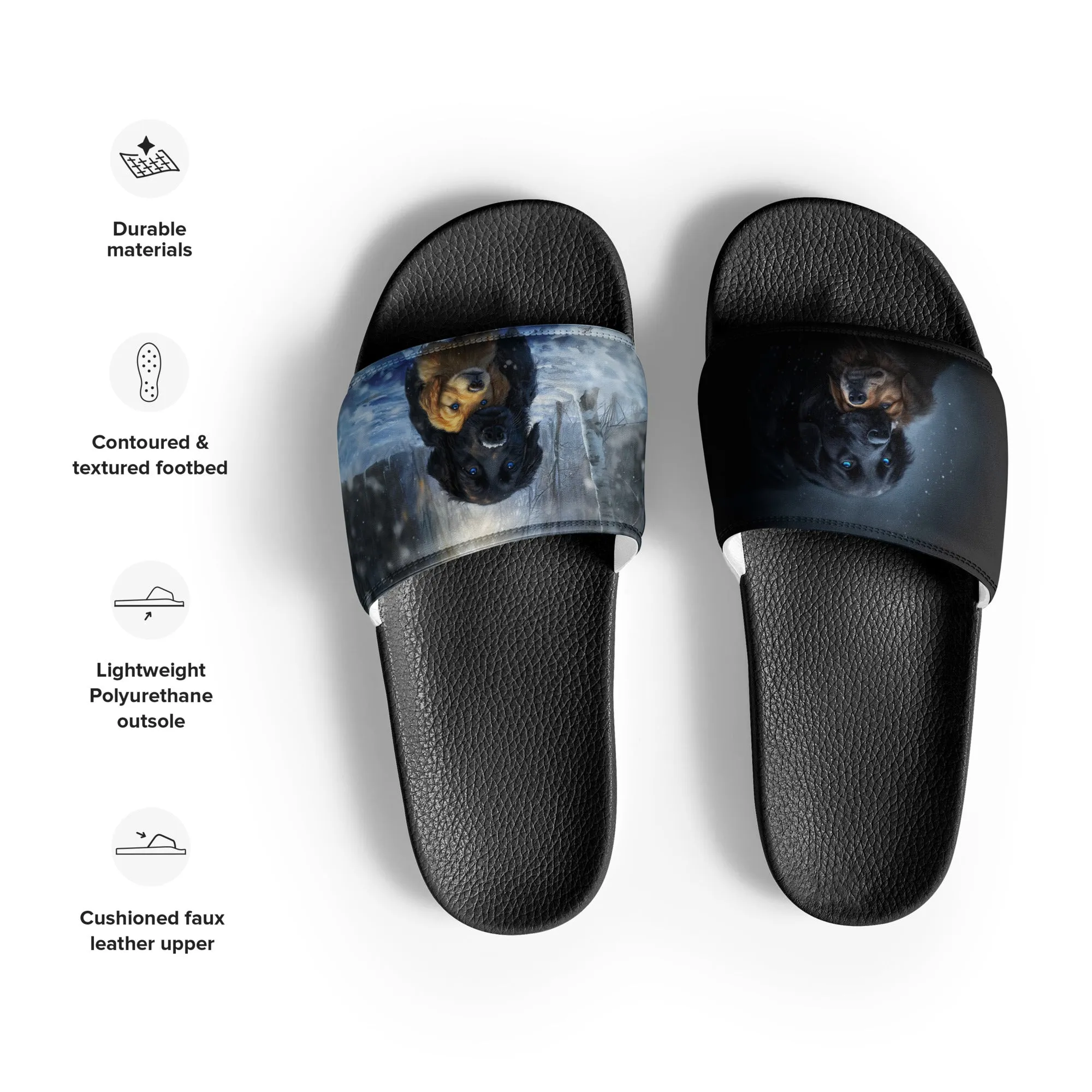 Snowy Embrace Women's slides