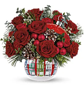 Snowy Village Bouquet